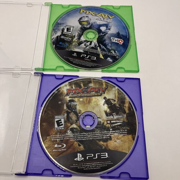 MX vs. ATV Alive & Supercross Sony PlayStation 3/PS3, 2011) Tested Working Lot - Picture 1 of 6